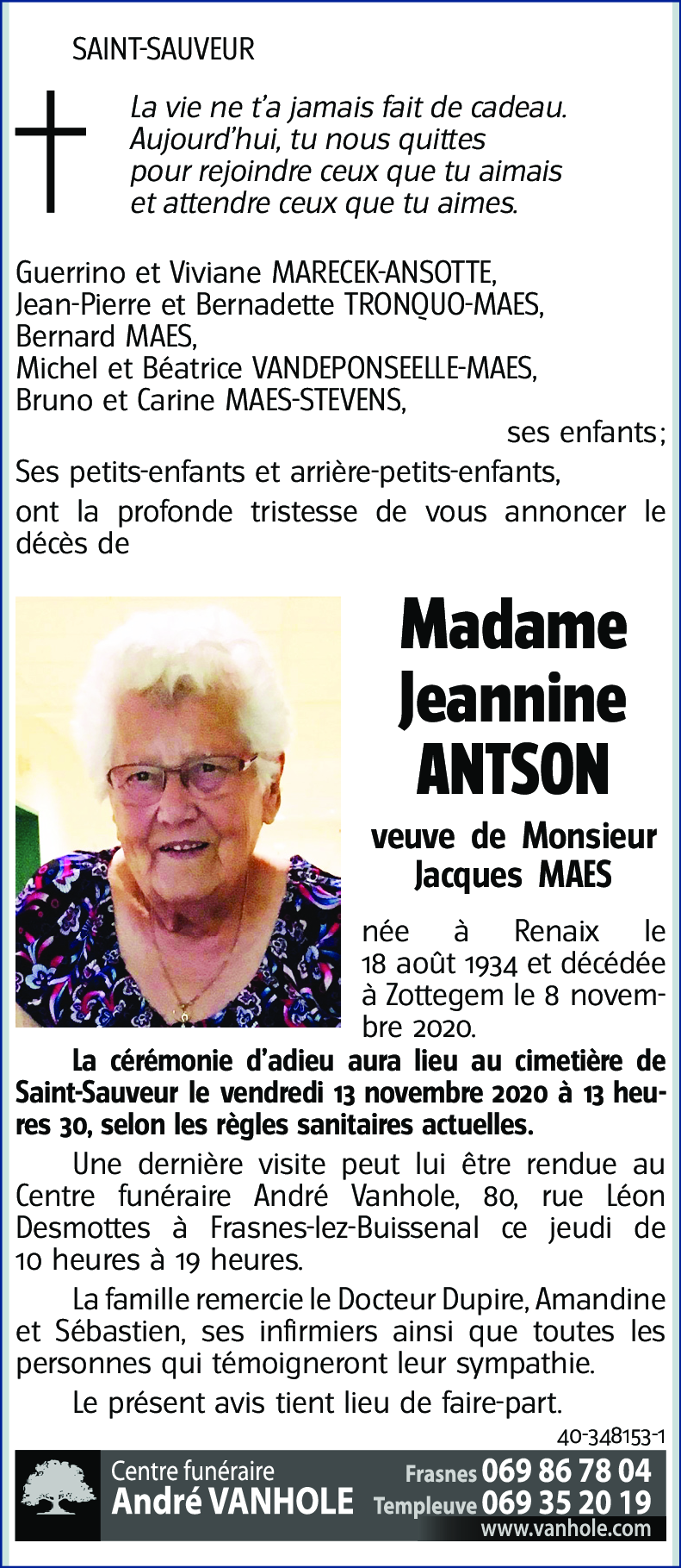 Jeannine ANTSON