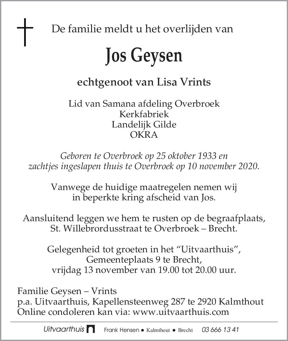 Jos Geysen
