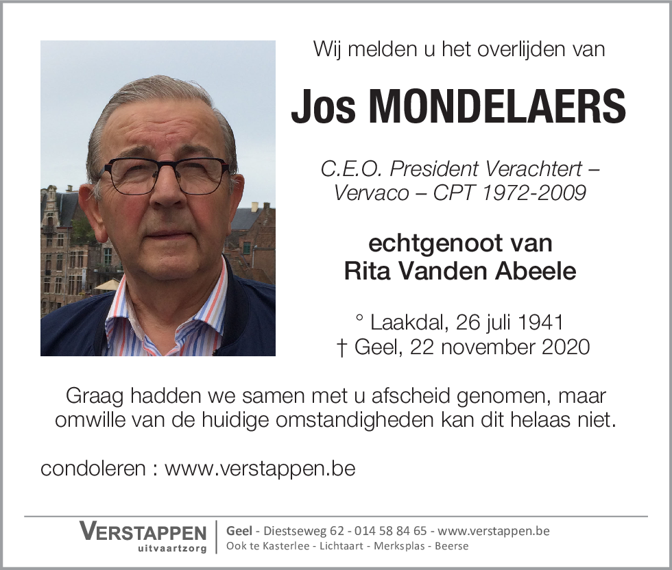 Jos Mondelaers