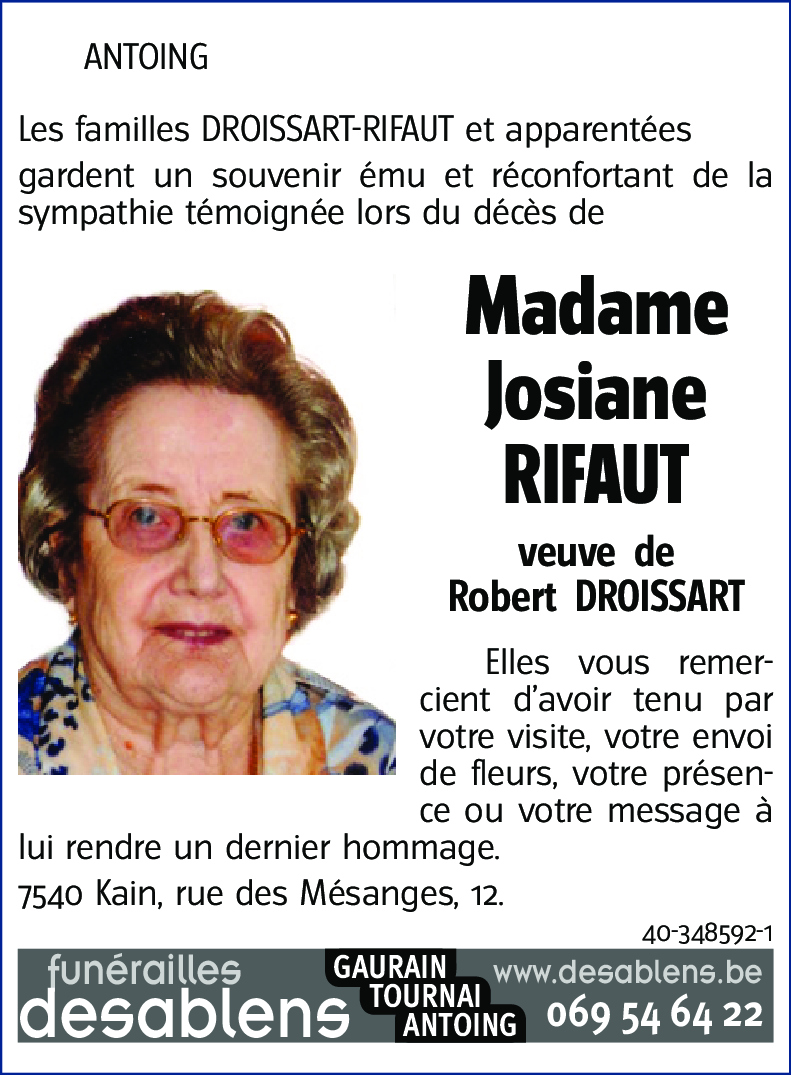 Josiane RIFAUT