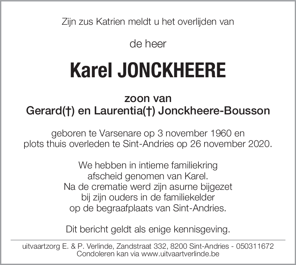 Karel Jonckheere
