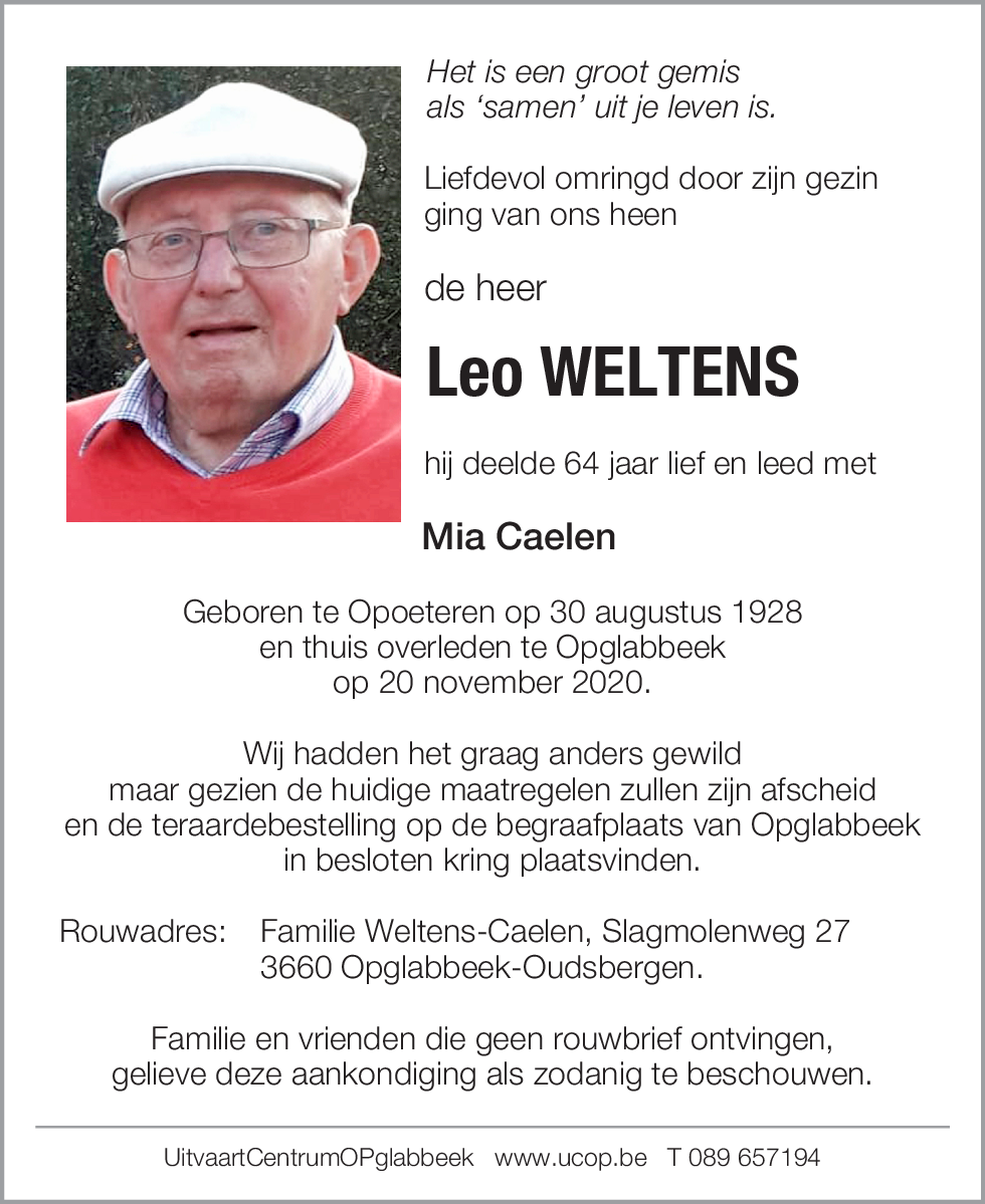 Leo Weltens