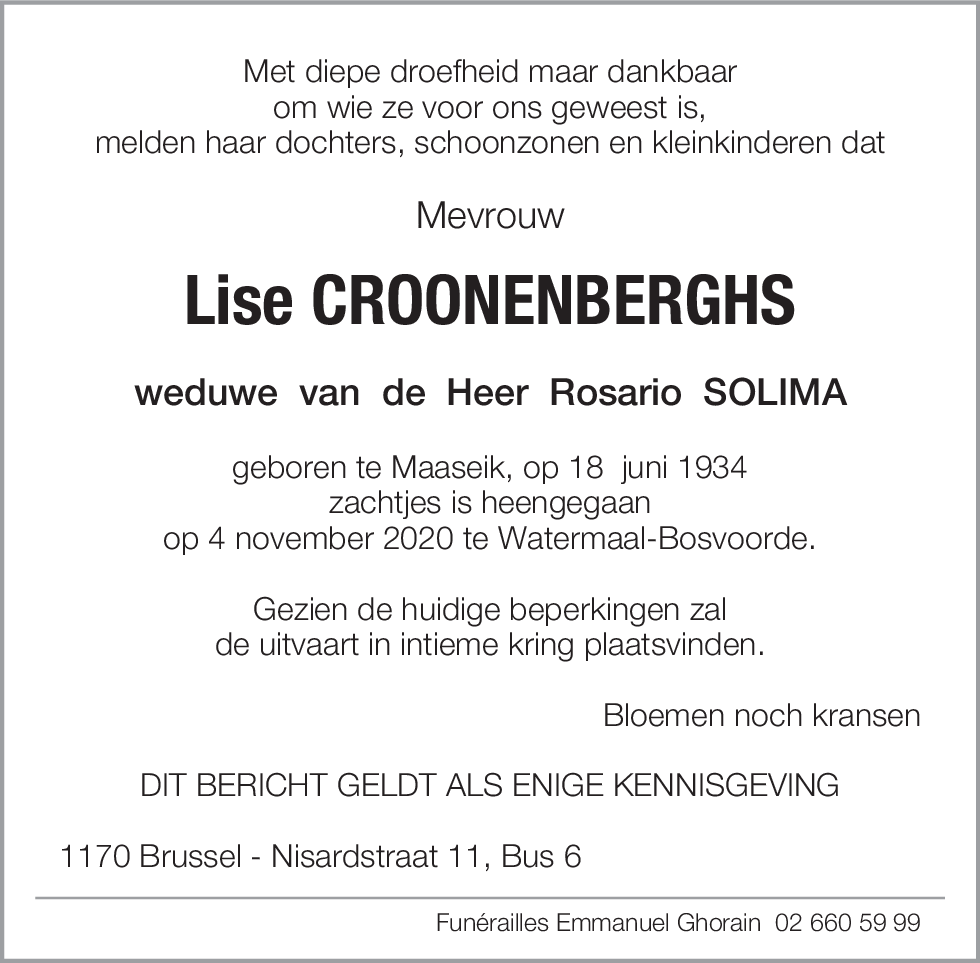 Lise Croonenberghs