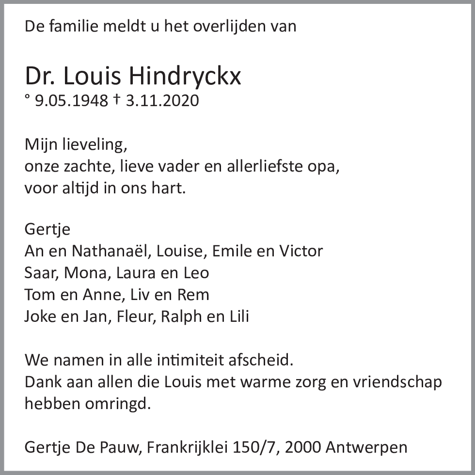 Louis Hindryckx