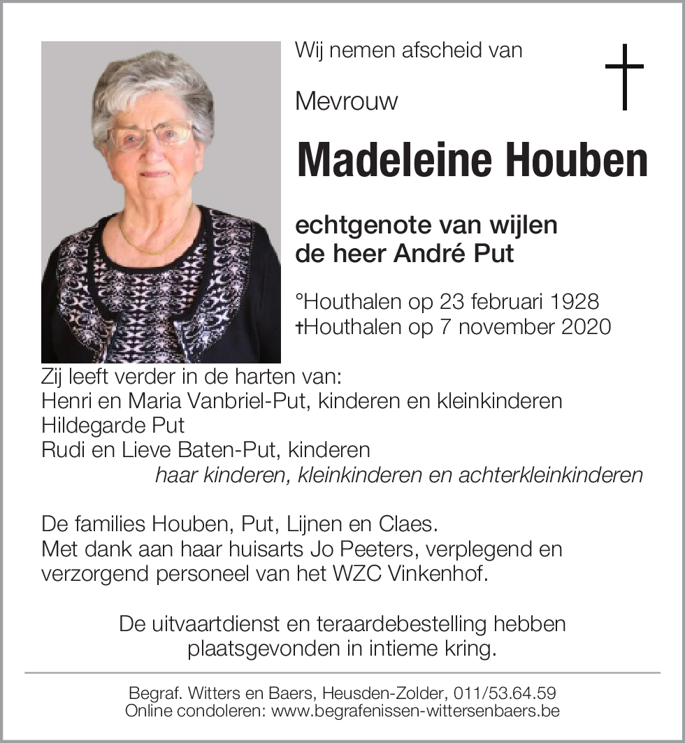 Madeleine Houben