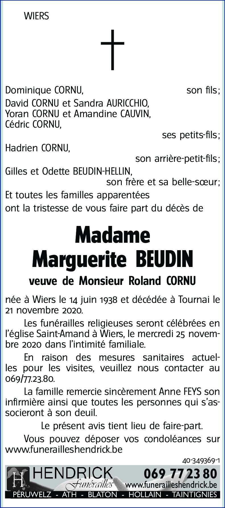 Marguerite BEUDIN