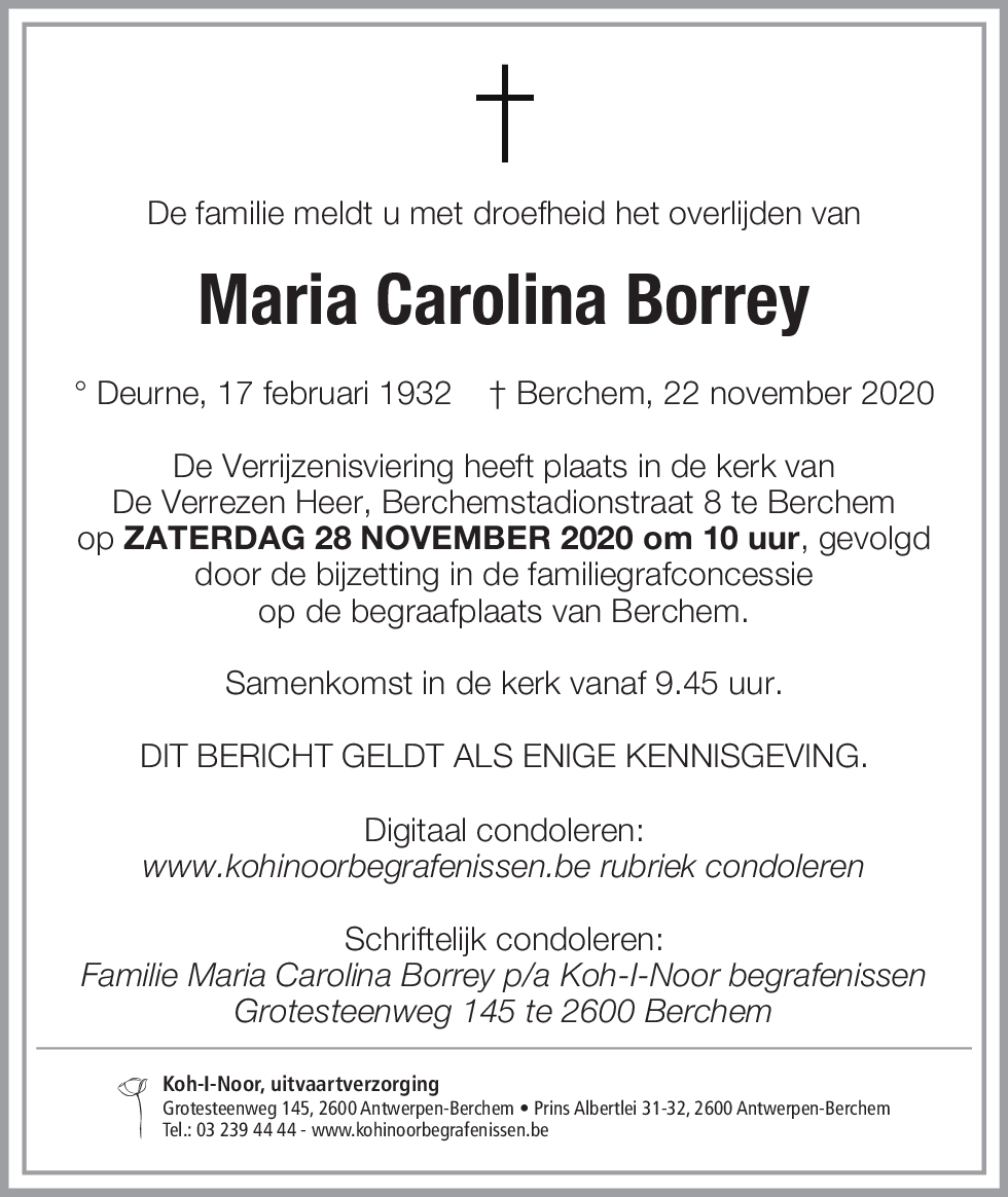 Maria Carolina Borrey