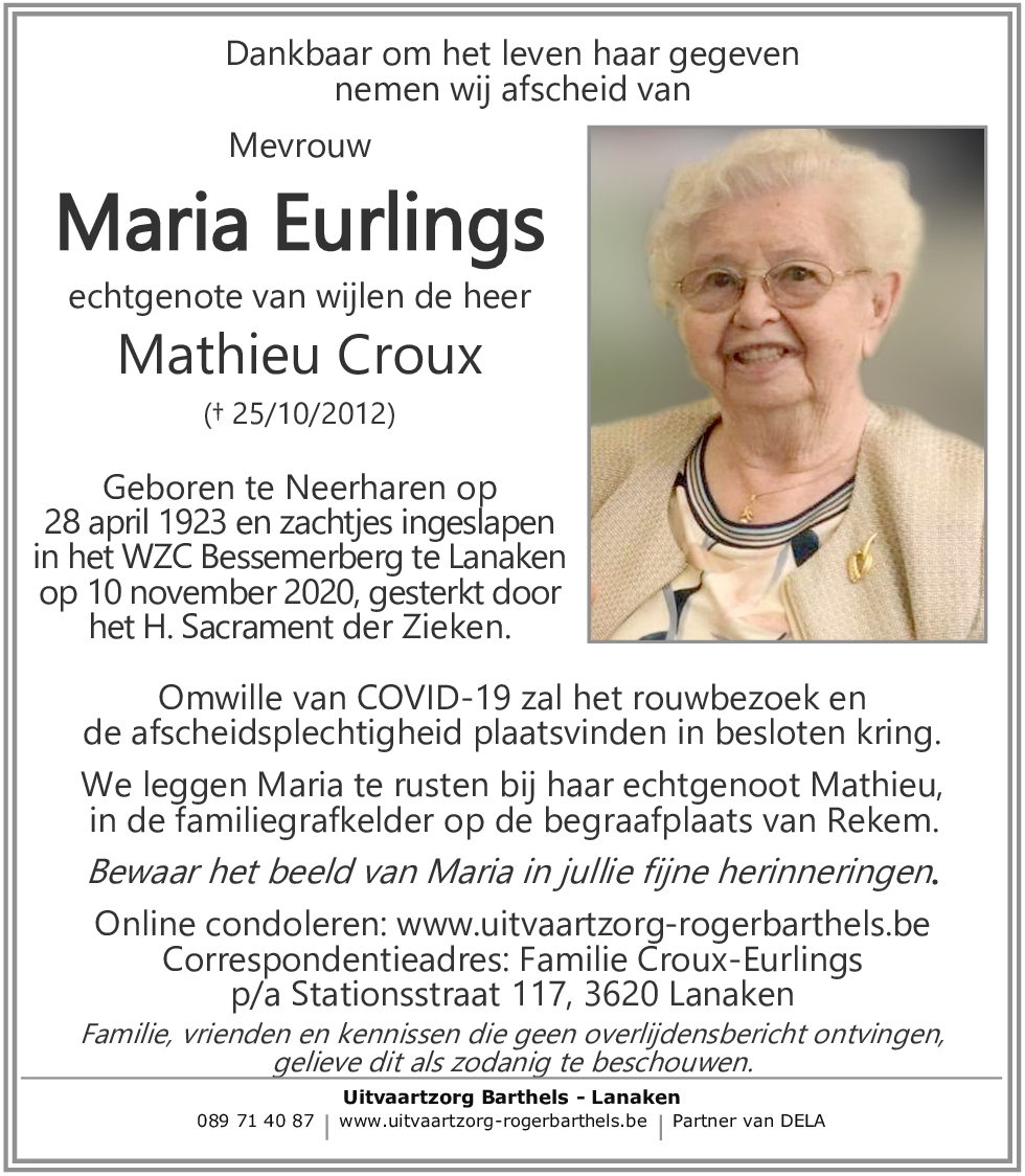 Maria Eurlings