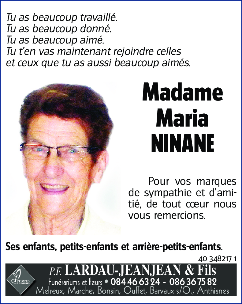 Maria NINANE