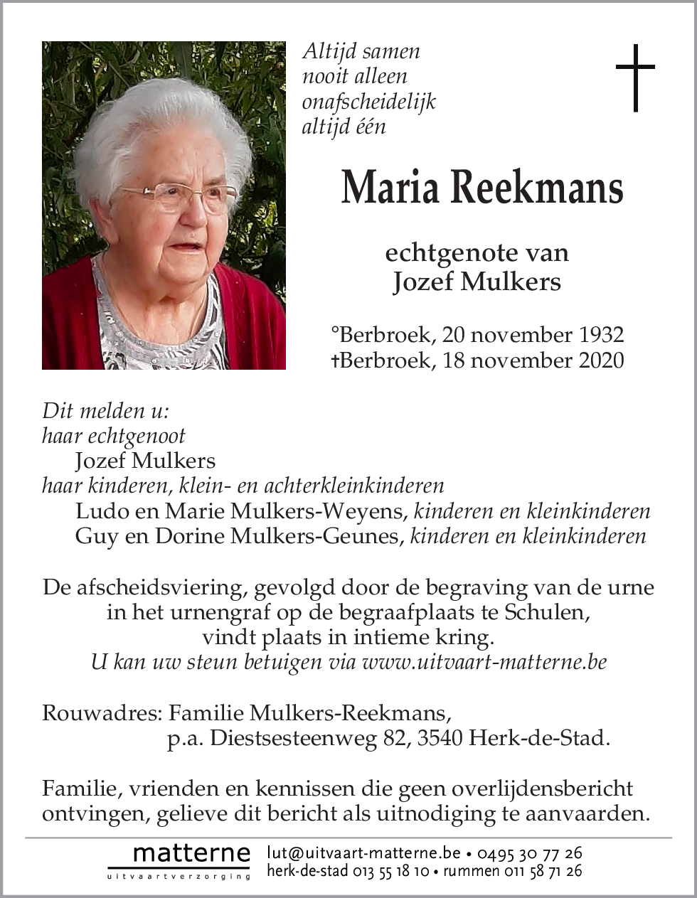 Maria Reekmans