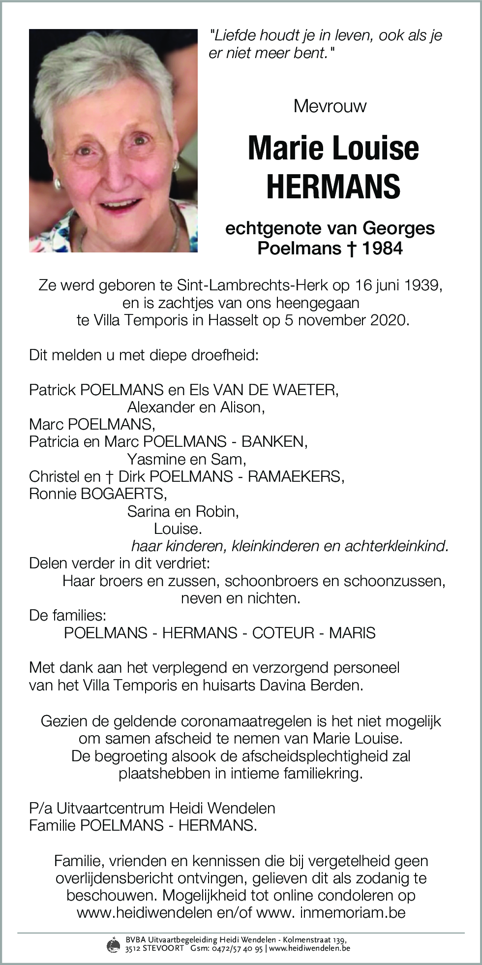 Marie Louise Hermans