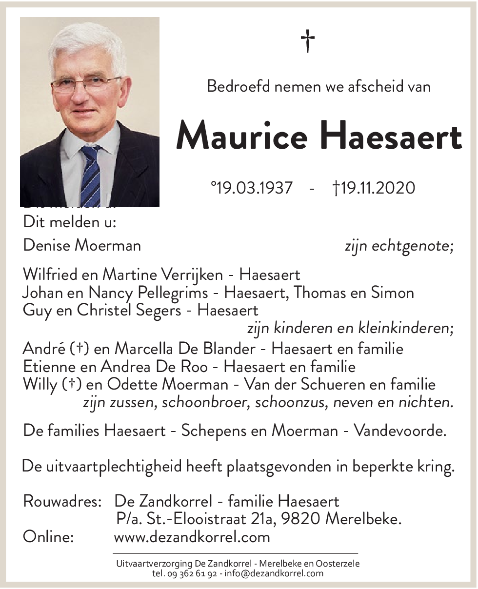 Maurice Haesaert
