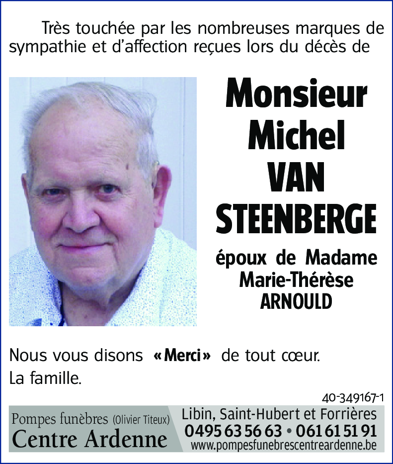 Michel VAN STEENBERGE