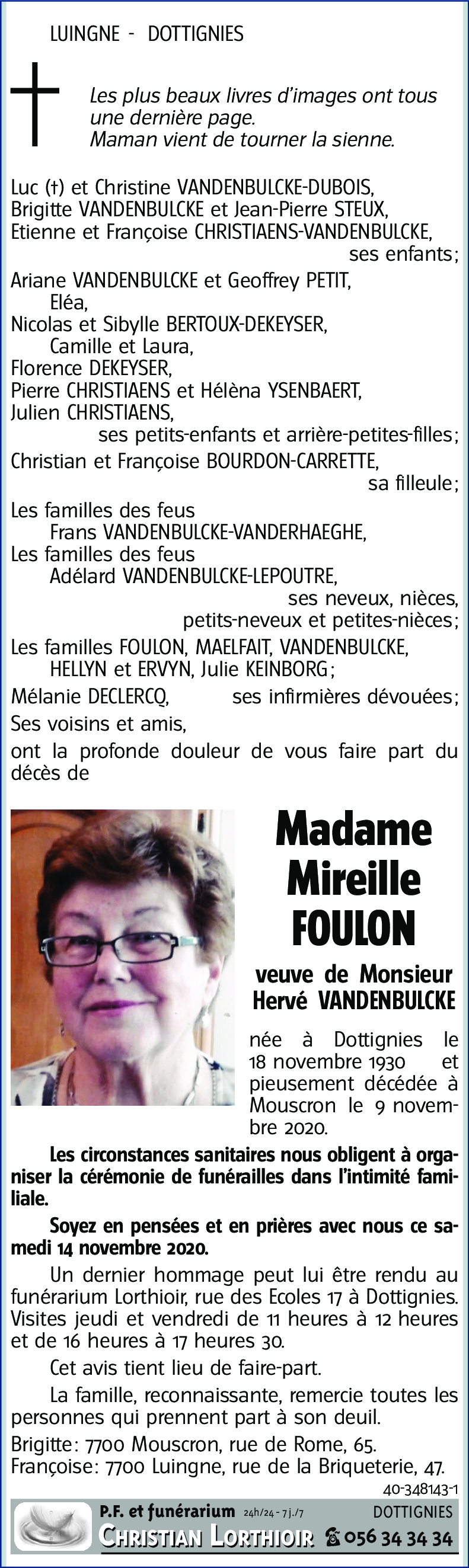 Mireille FOULON