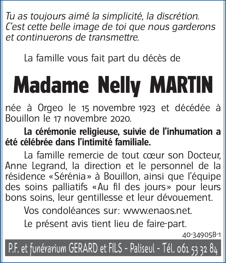 Nelly MARTIN