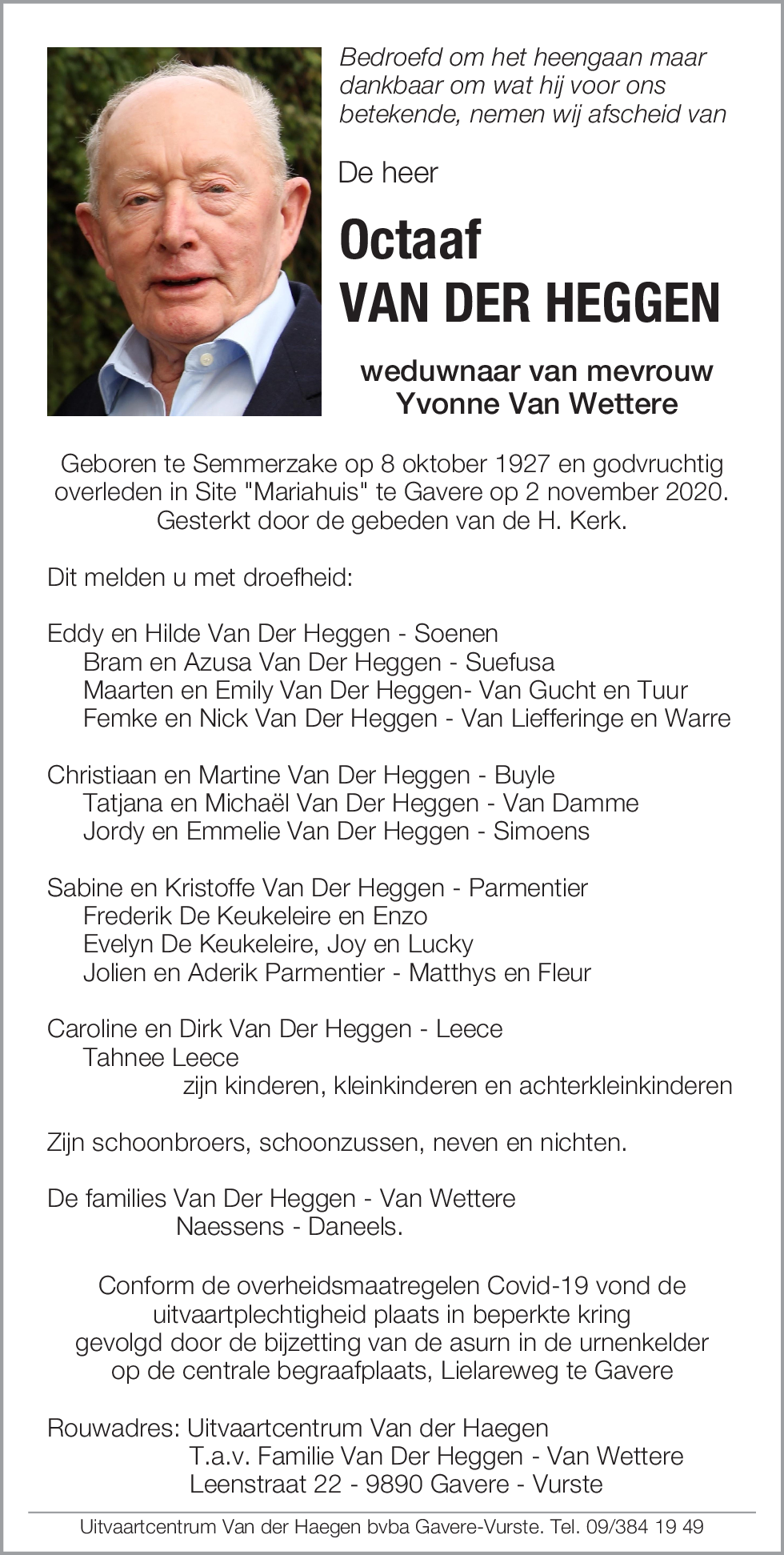 Octaaf Van Der Heggen