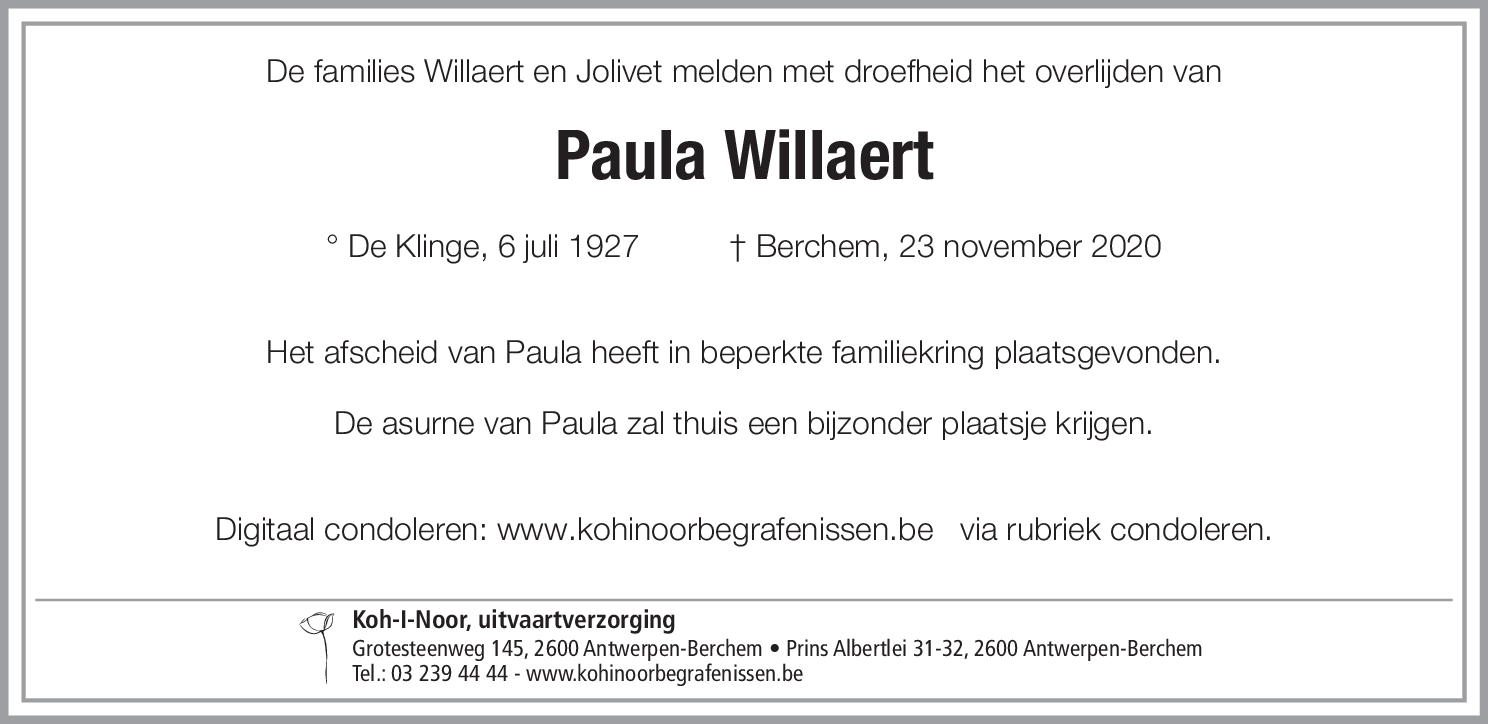 Paula Willaert