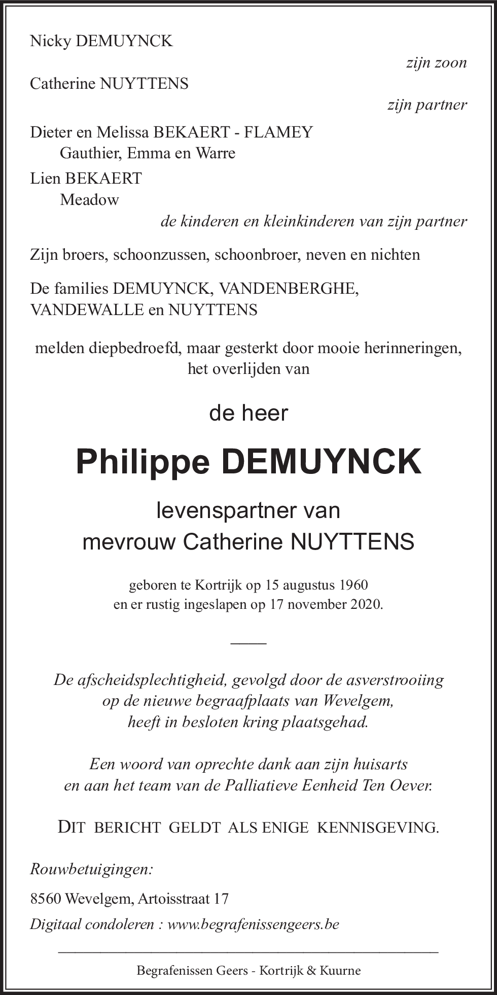Philippe DEMUYNCK