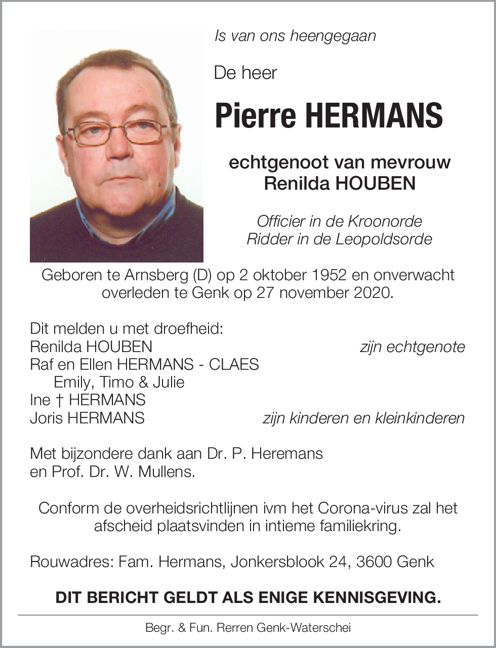 Pierre HERMANS