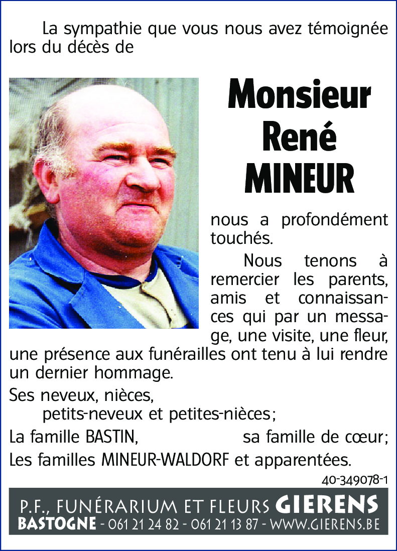 René MINEUR