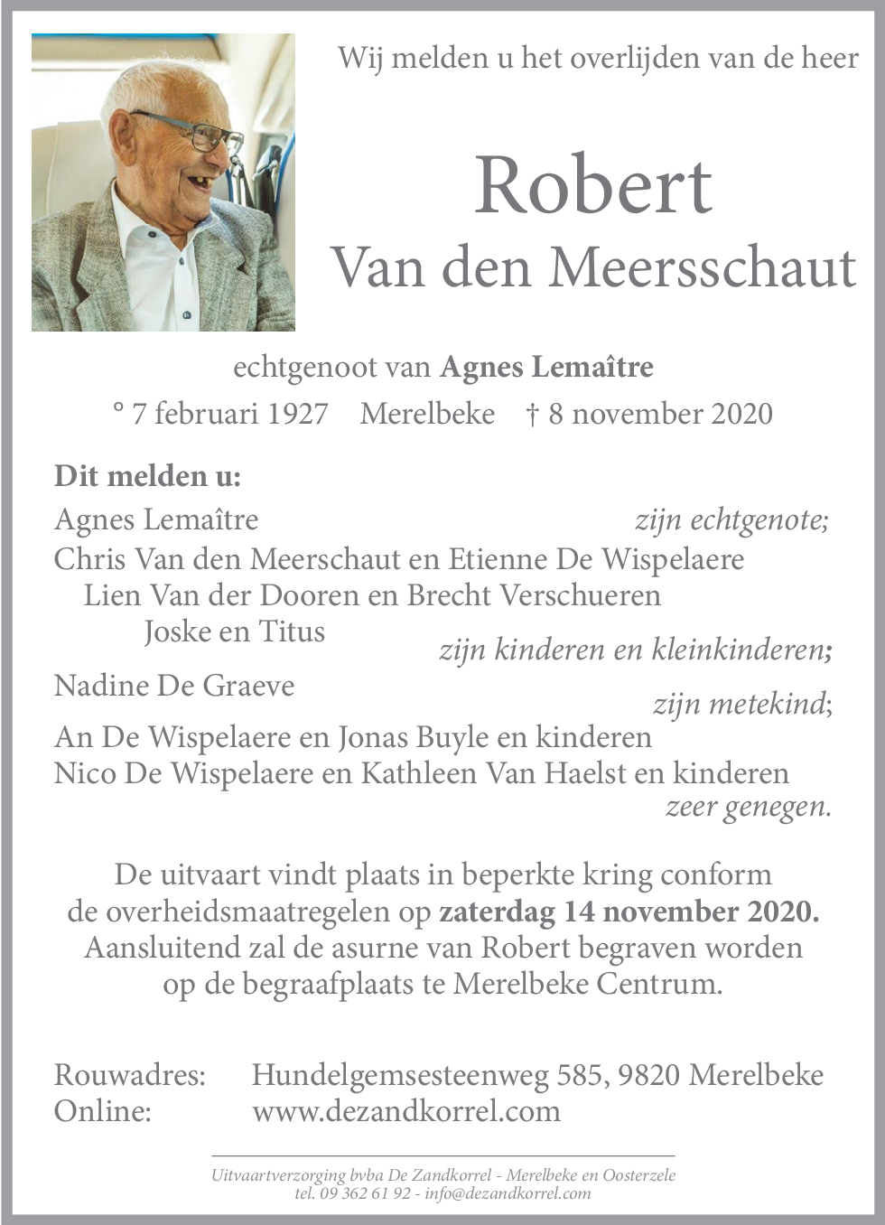 Robert Van den Meersschaut