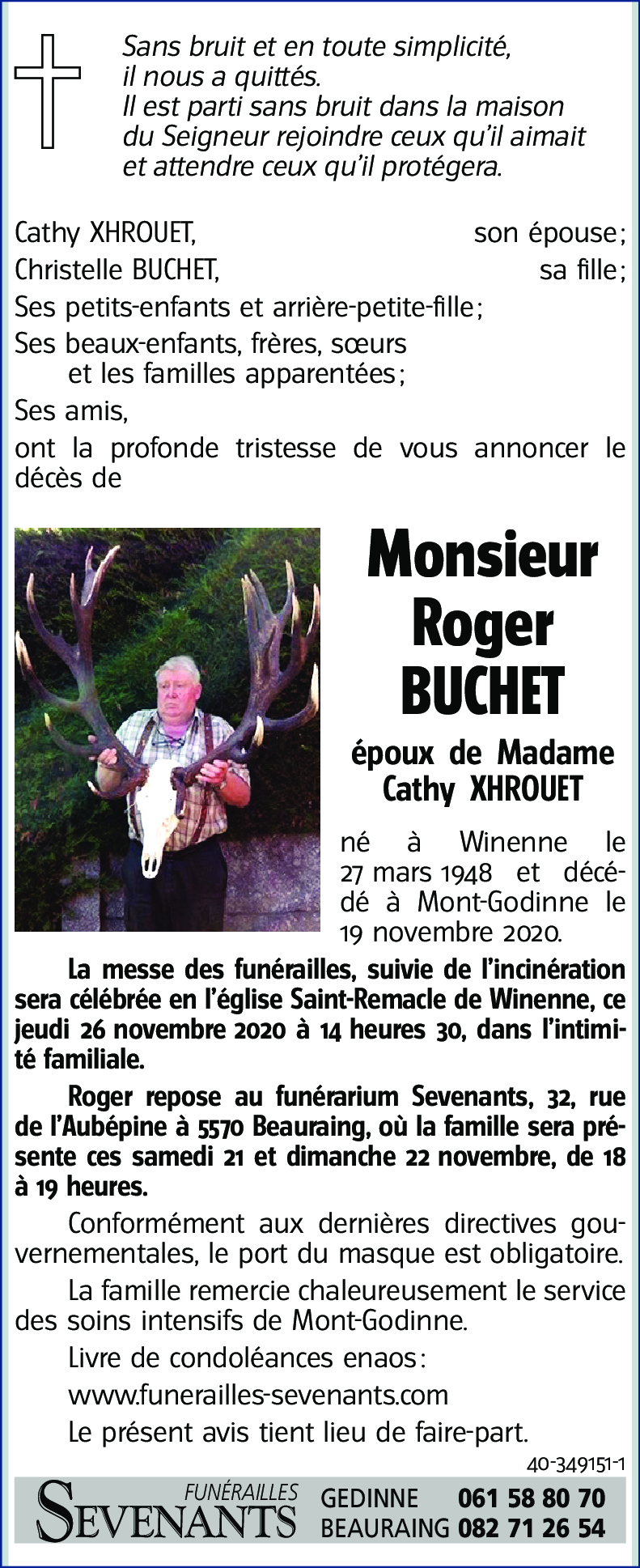 Roger BUCHET