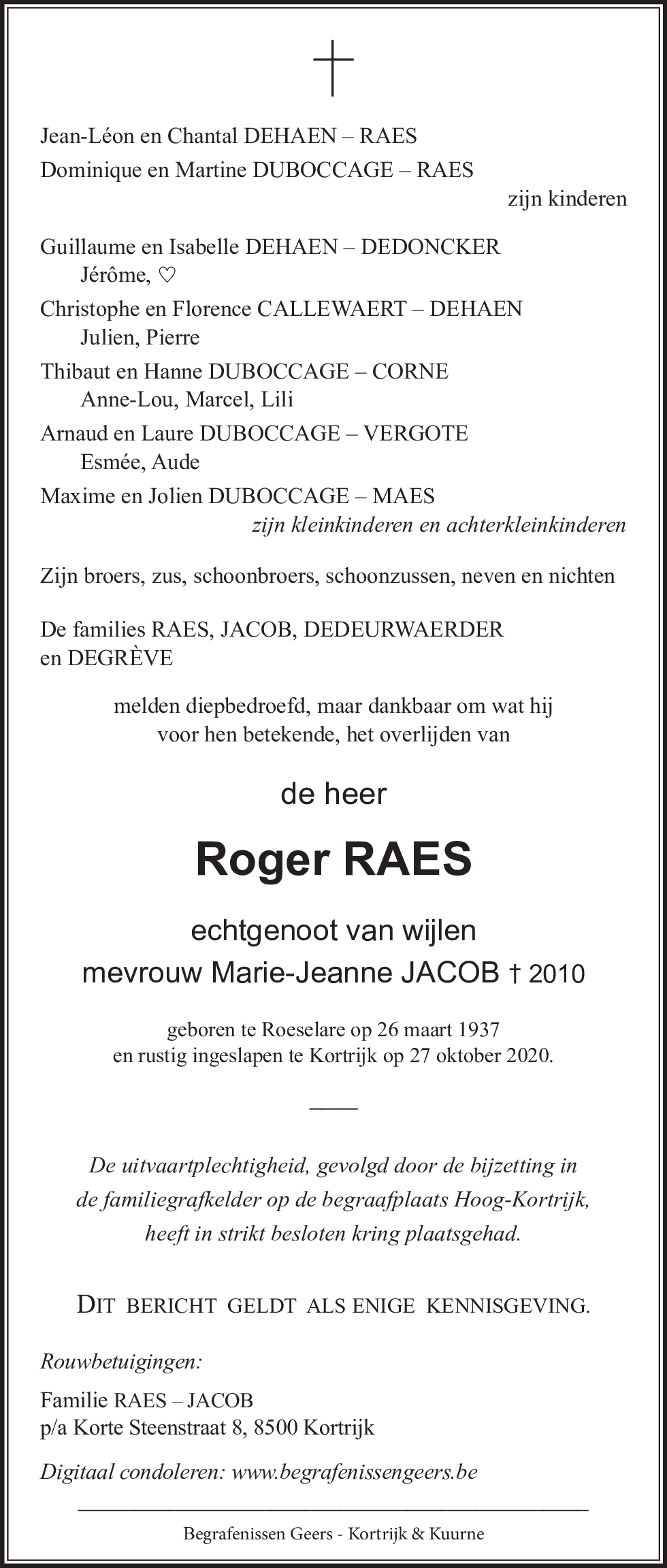 Roger RAES