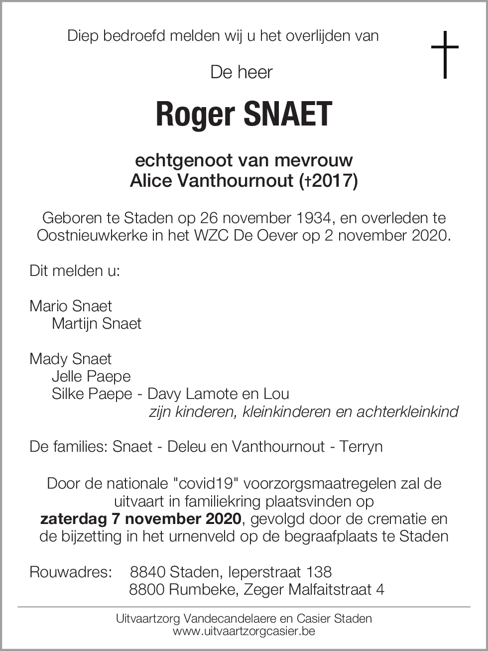 Roger Snaet
