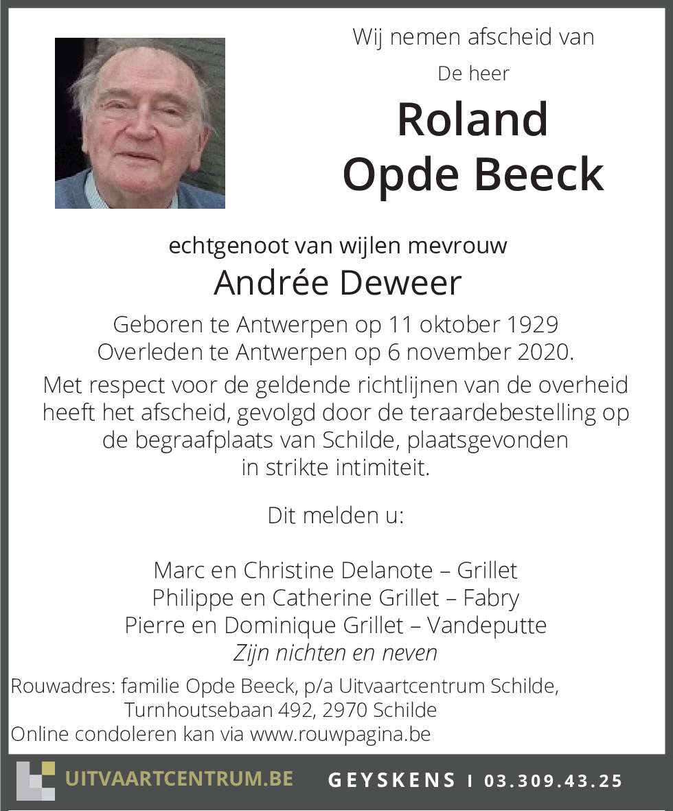 Roland Opde Beeck