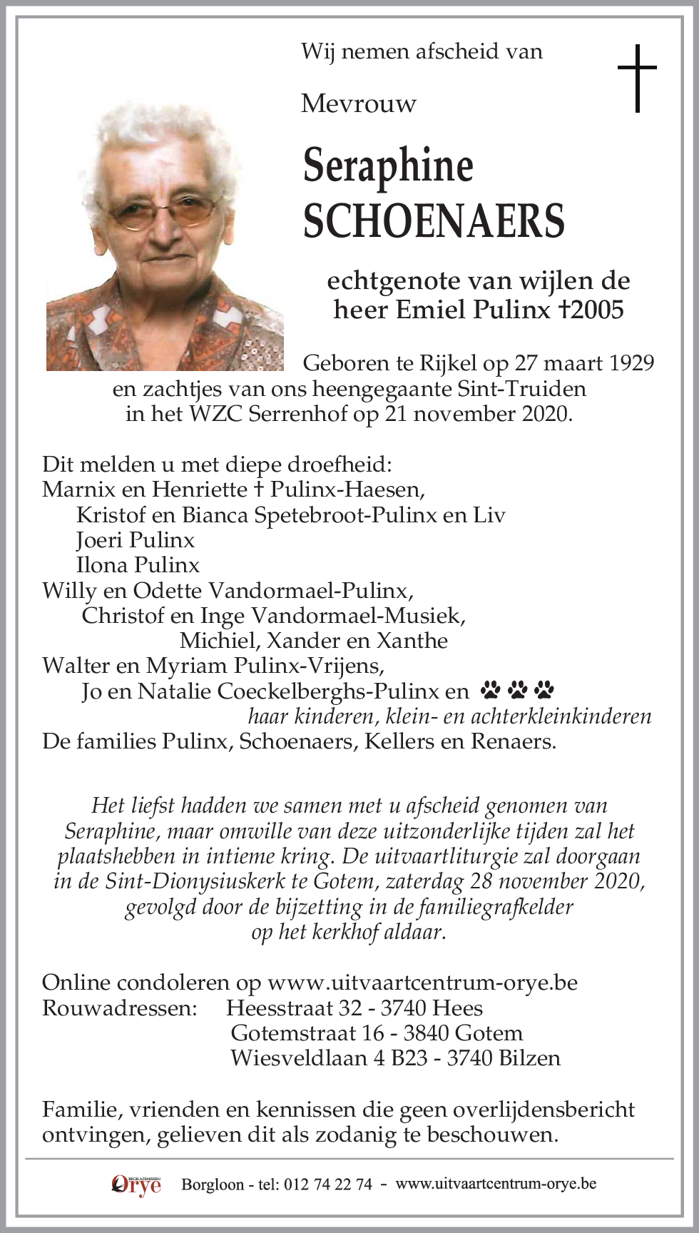 Seraphine Schoenaers