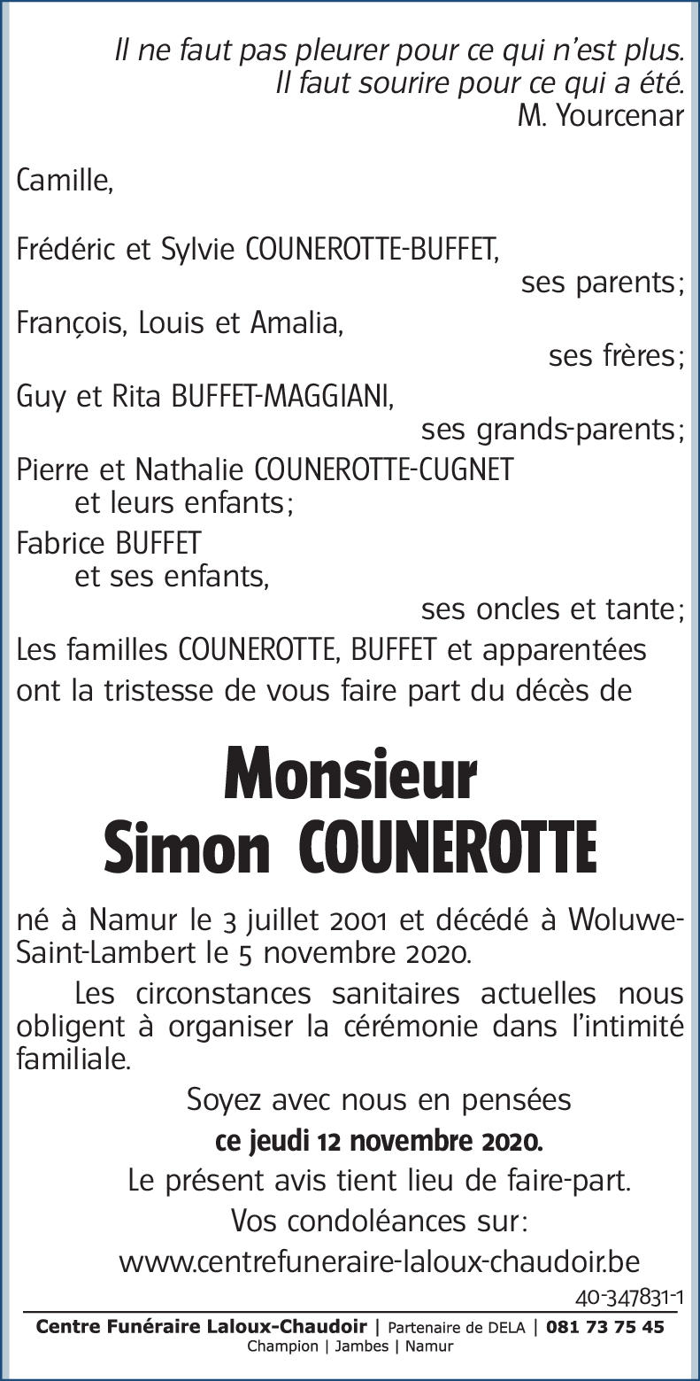 Simon COUNEROTTE