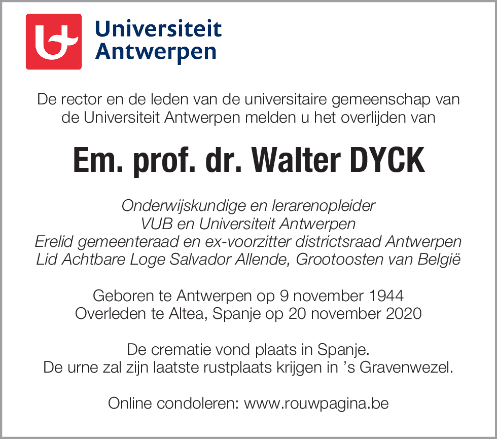 Walter Dyck