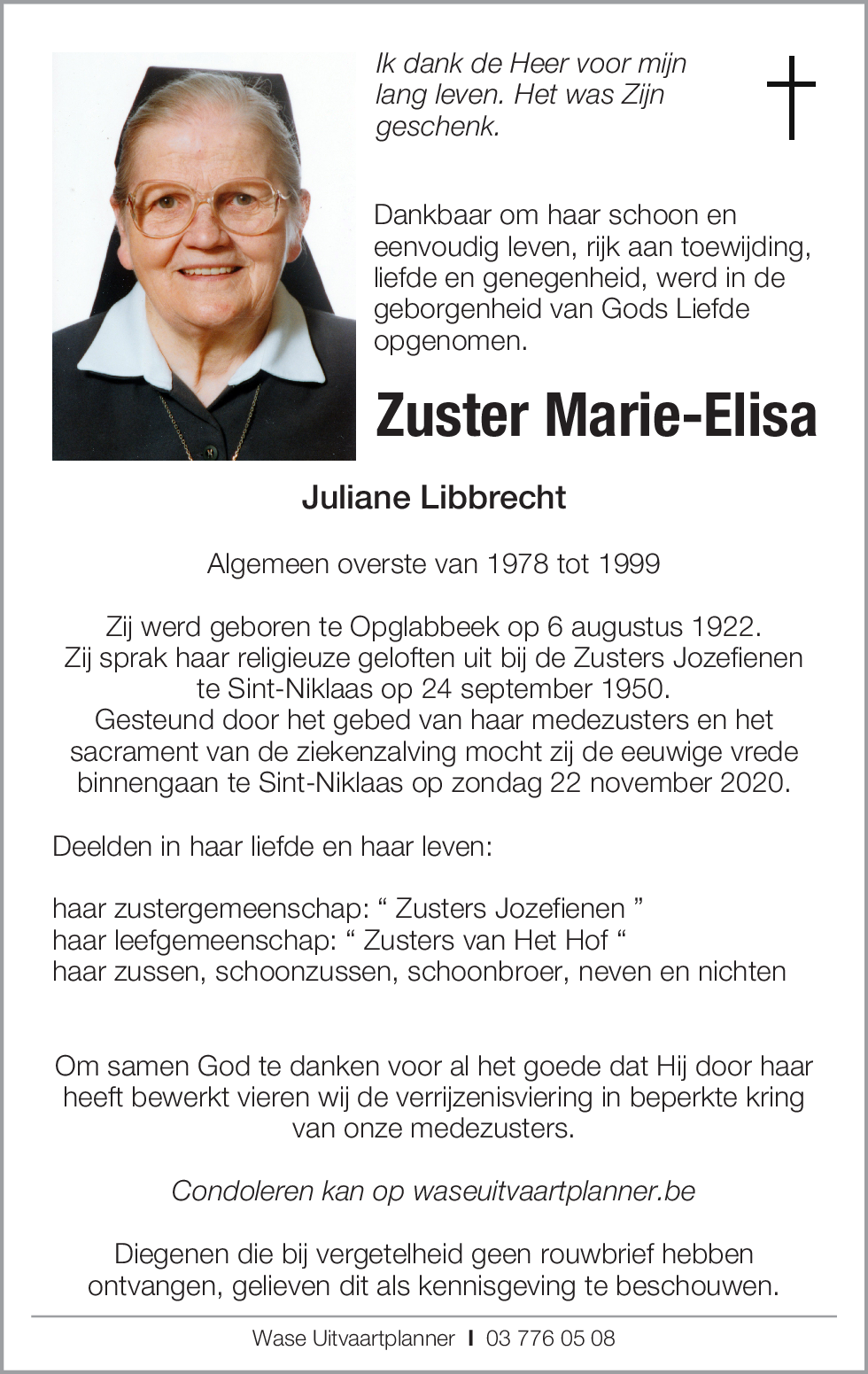 Zuster Marie-Elisa