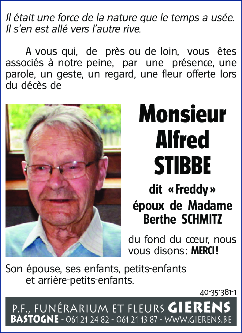Alfred STIBBE