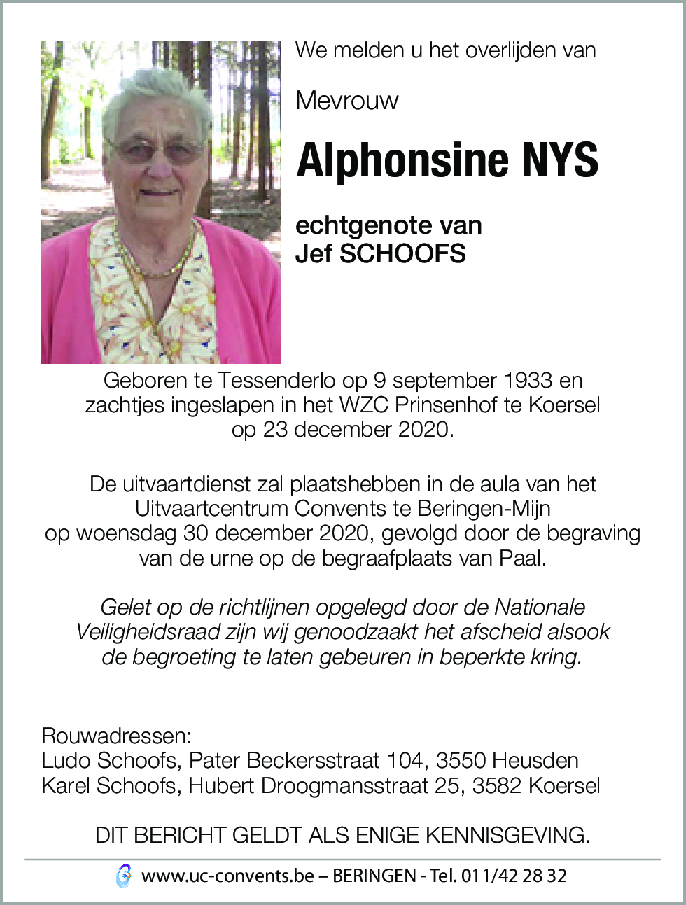 Alphonsine Nys