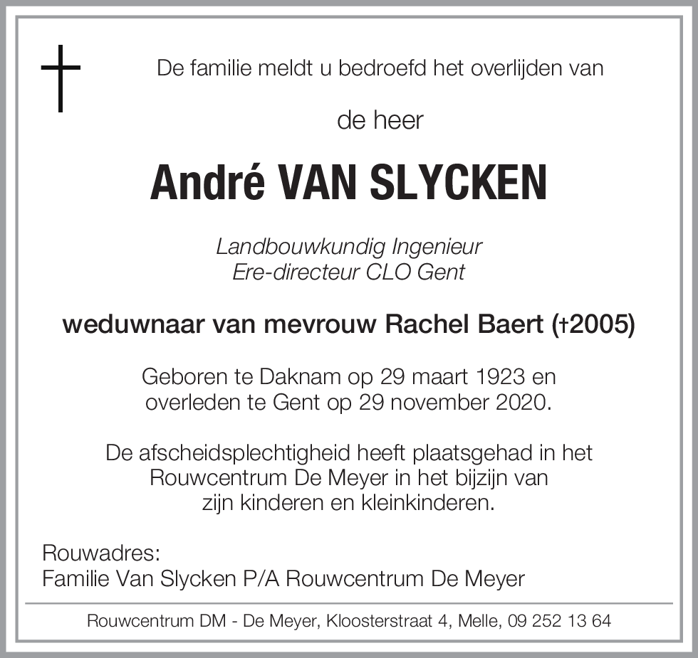André Van Slycken