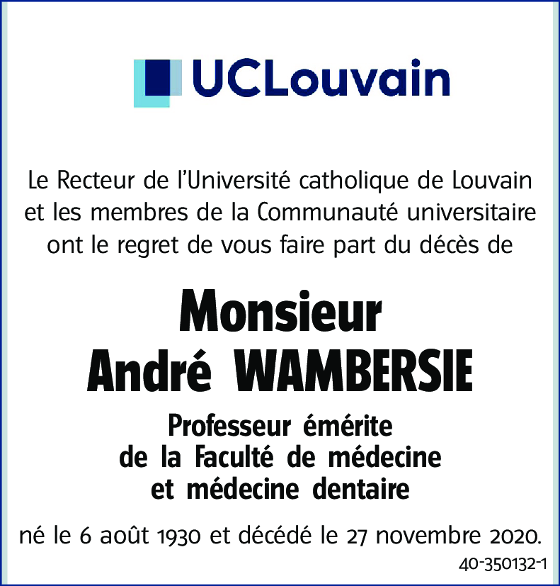 André WAMBERSIE