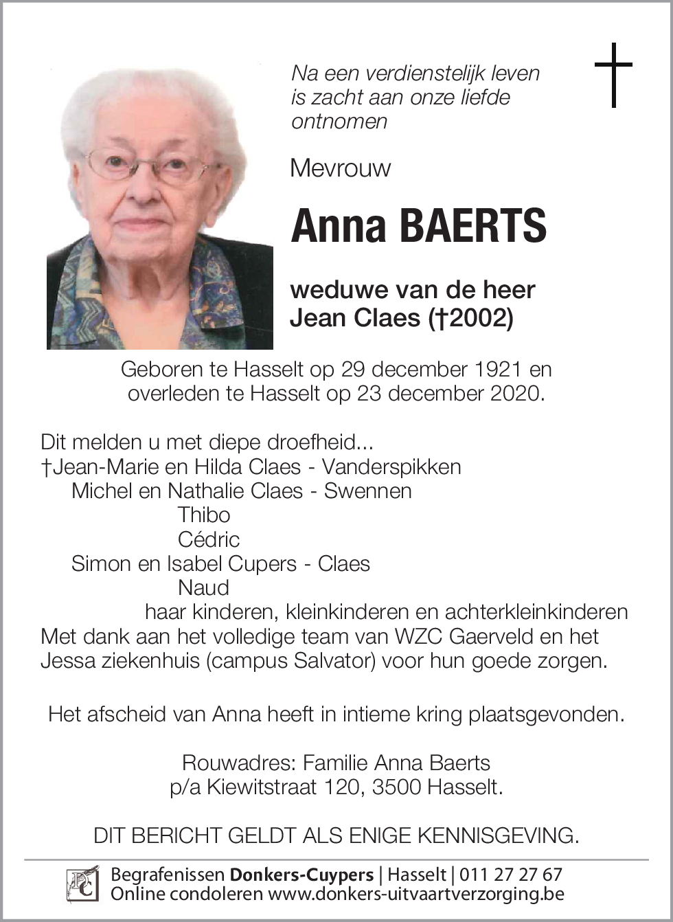 Anna Baerts