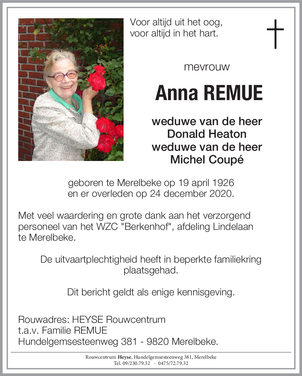 Anna REMUE