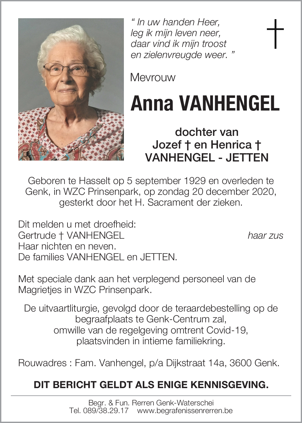 Anna VANHENGEL
