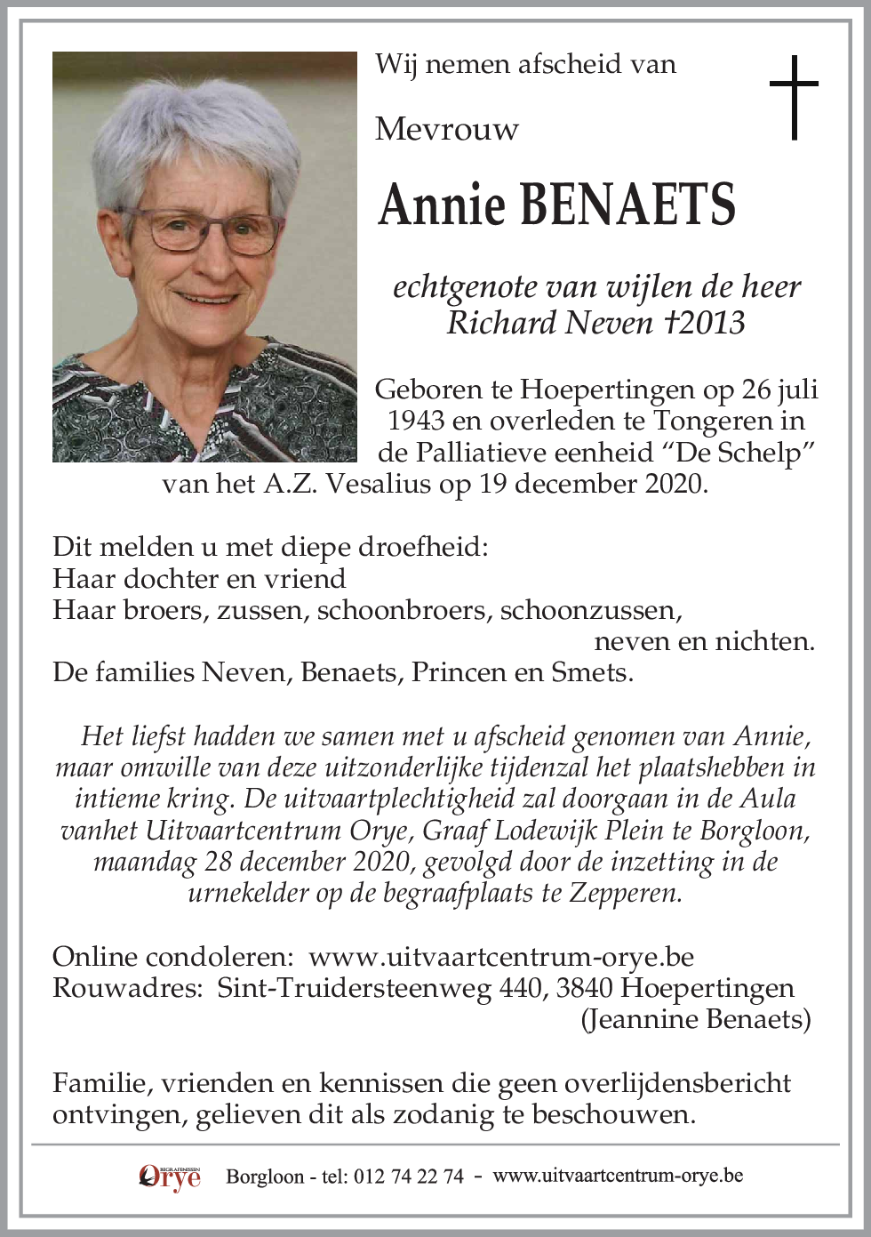 Annie Benaets