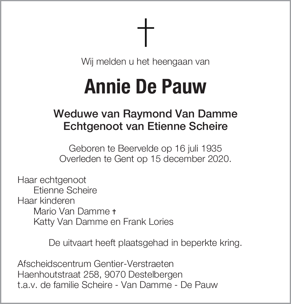 Annie De Pauw