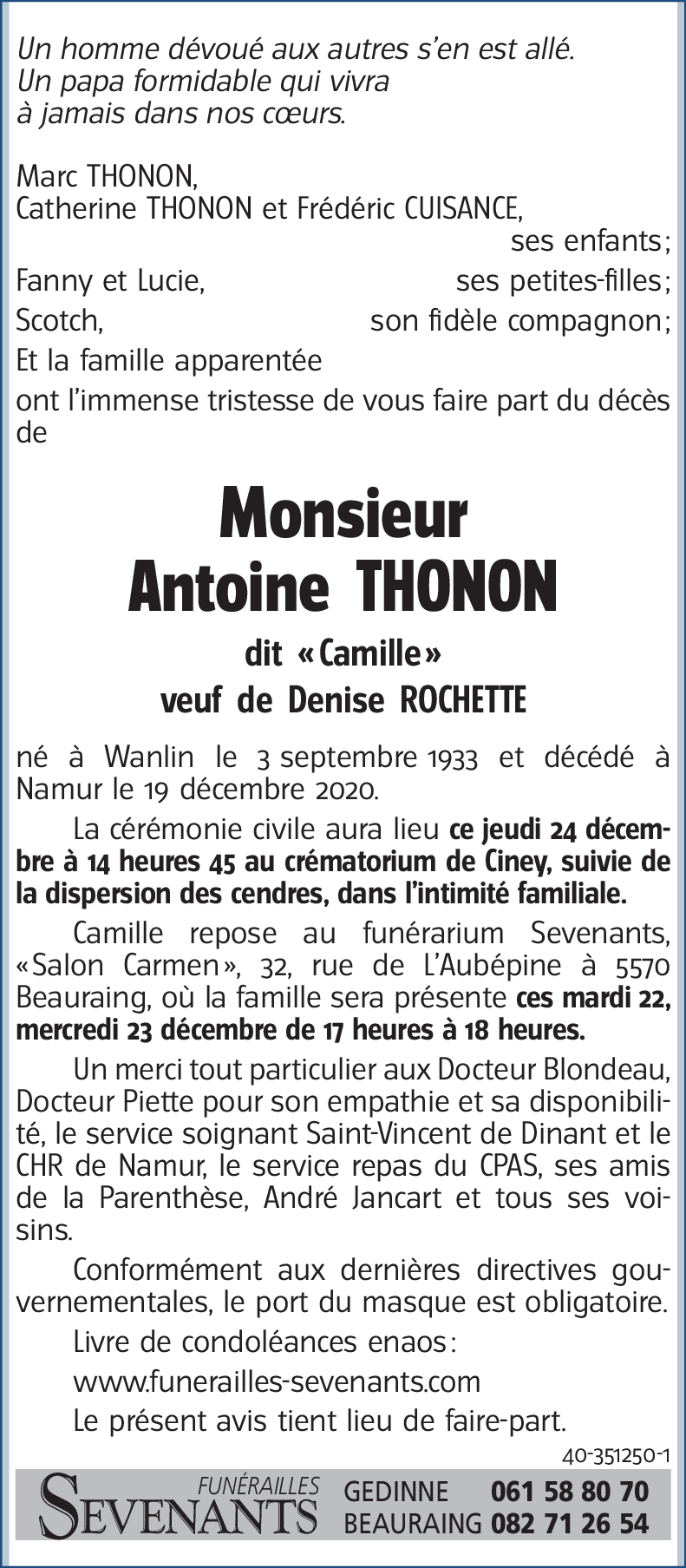 Antoine THONON