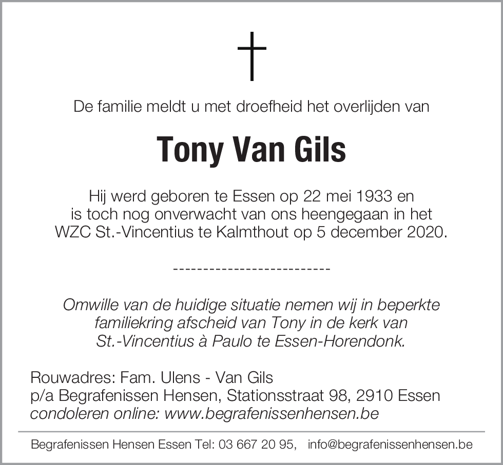 Antoon Van Gils