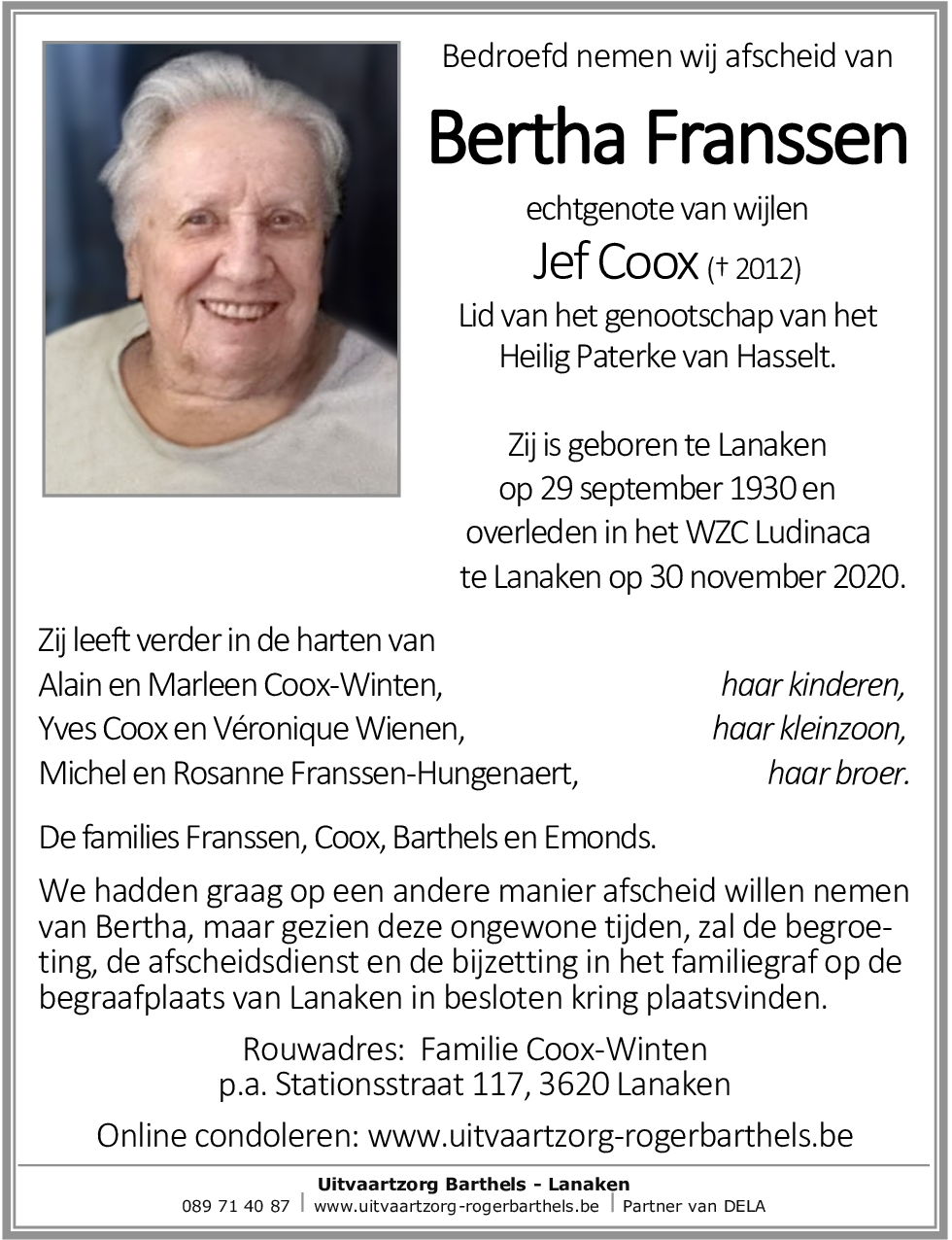 Bertha Franssen