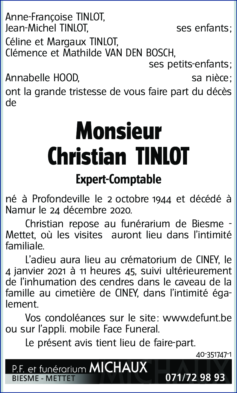 Christian TINLOT