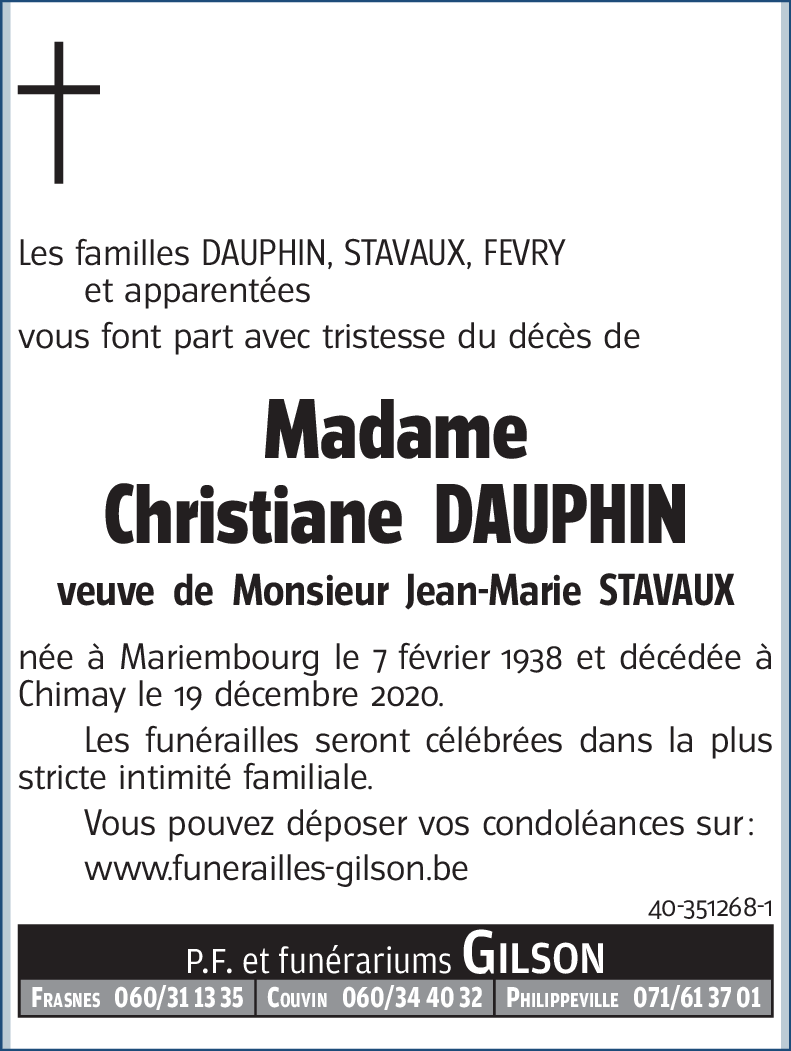 Christiane DAUPHIN