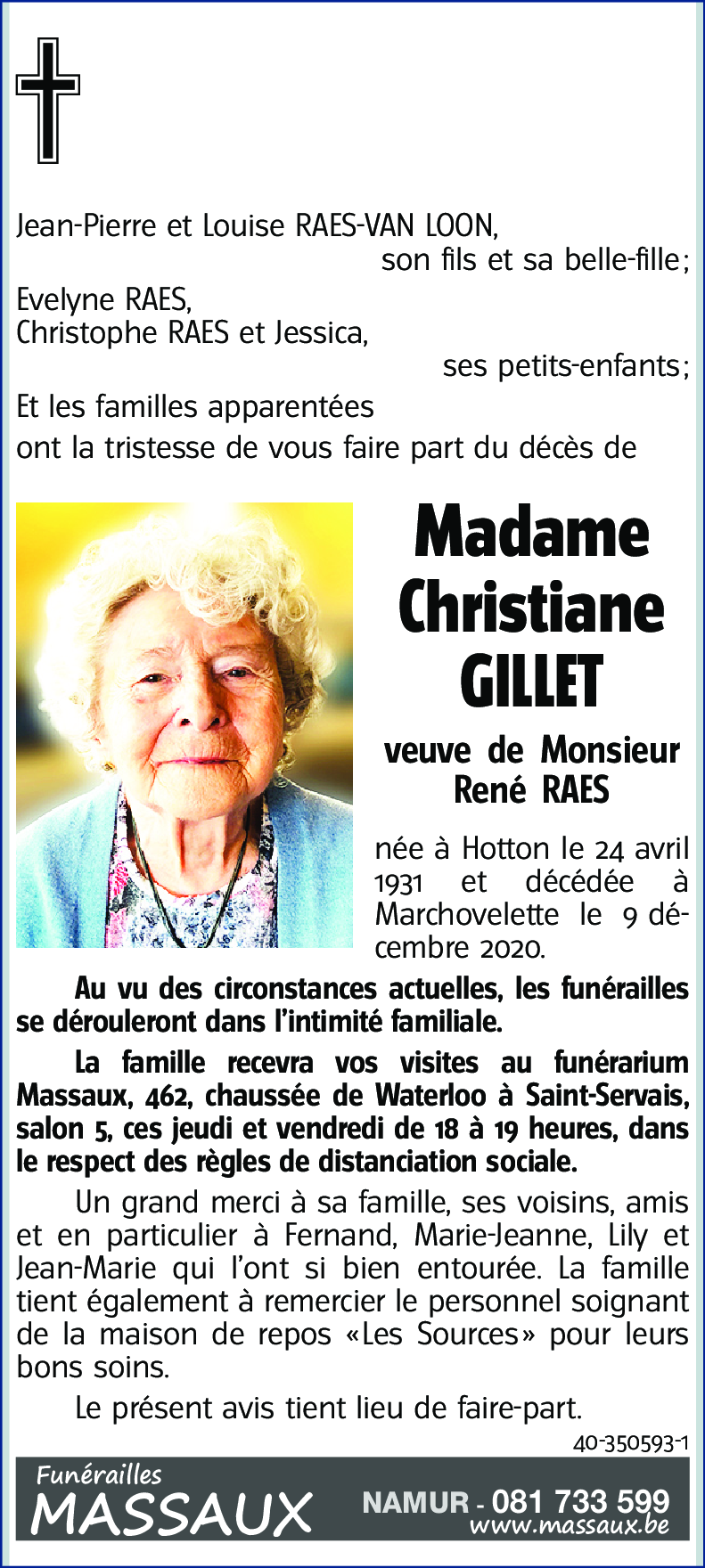 Christiane GILLET