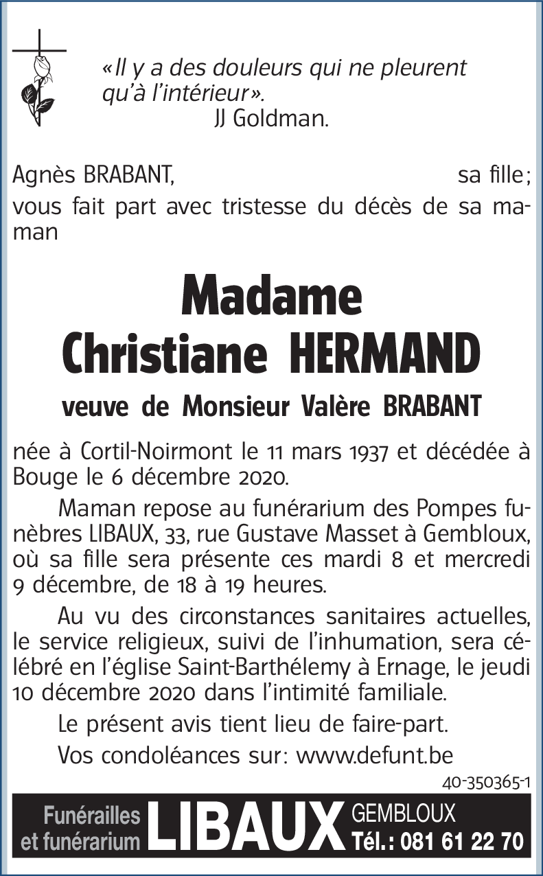 Christiane HERMAND