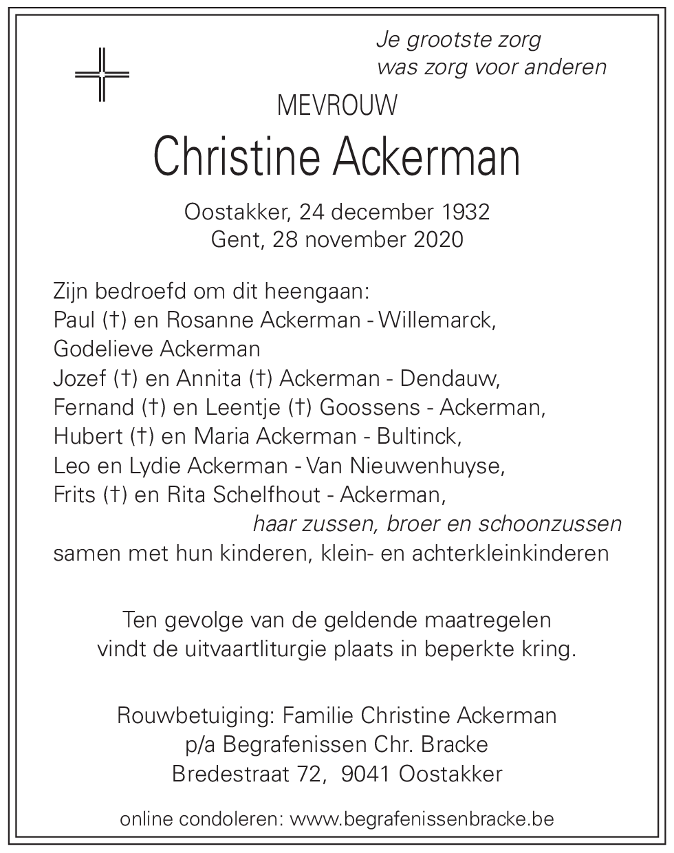 Christine Ackerman